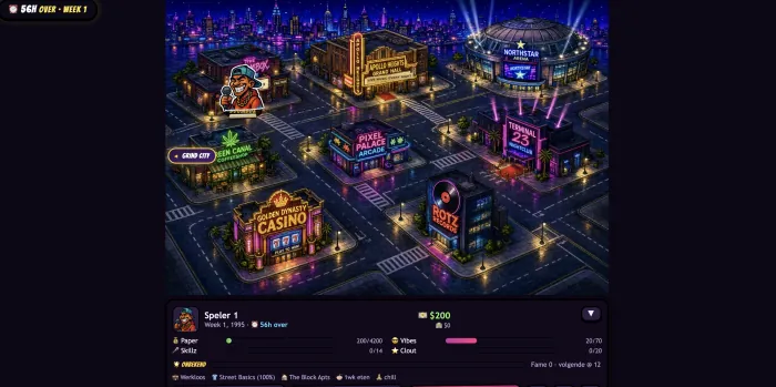 Life on the Grind — big city bij nacht