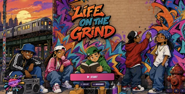Life on the Grind — titelscherm